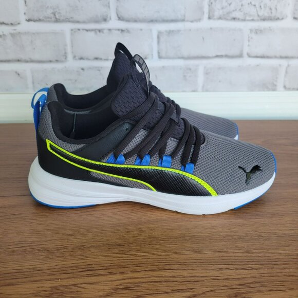 ✨Puma Lightweight Size 5 Men's Running Shoes Sneakers Gray/Black 399051-03 New✨ - Picture 7 of 11